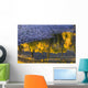 Water Reflections With A Rocky Shoreline Wall Mural