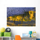 Water Reflections With A Rocky Shoreline Wall Mural