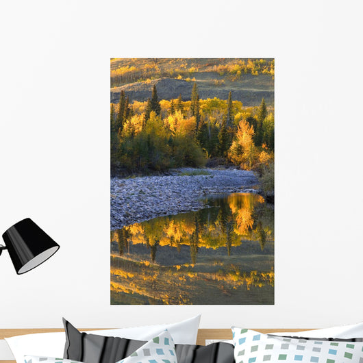 Autumn Reflections Wall Mural