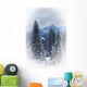 Forest In The Winter Wall Mural