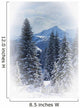 Forest In The Winter Wall Mural