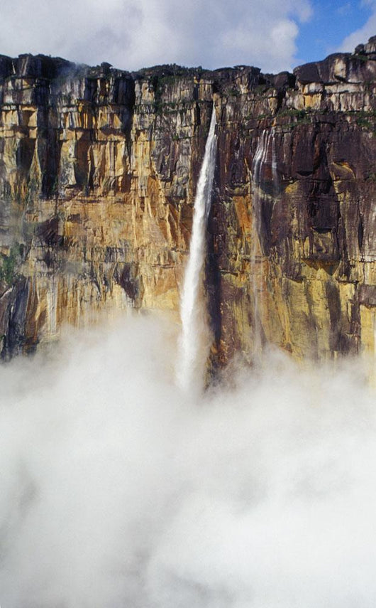 Waterfall In Canaima National Park, Venezuela Wall Mural