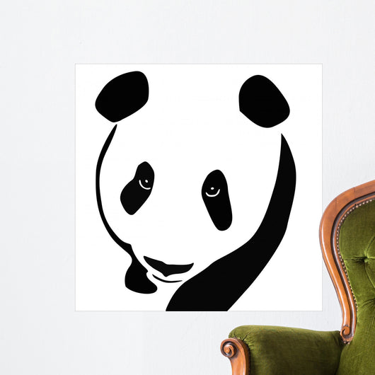 Panda Bear Abstract Vector