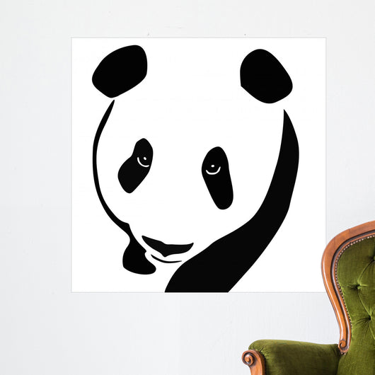 Panda Bear Abstract Vector