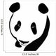Panda Bear Abstract Vector