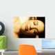 Woman Having Face Massaged Wall Mural
