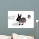Rabbits Wall Mural