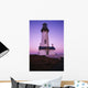 Sunset On Yaquina Head Lighthouse Wall Mural