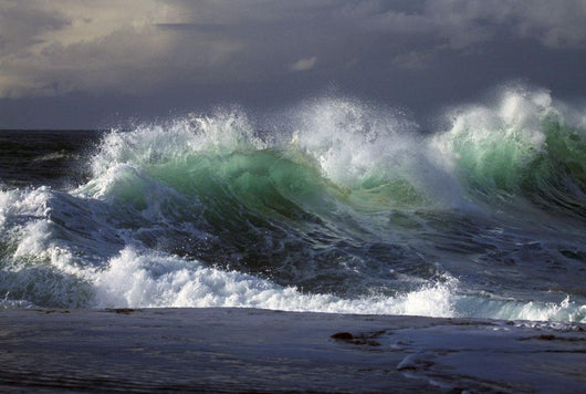 Waves Crashing On Cape Kiwanda Wall Mural