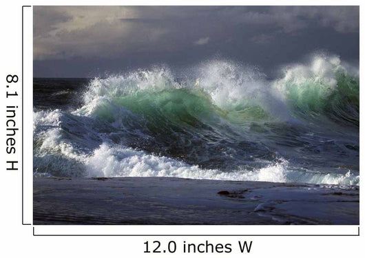 Waves Crashing On Cape Kiwanda Wall Mural