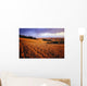 Sunset Over Wheat Field On Steptoe Butte Wall Mural