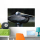 Profile Of Brown Pelican On Post Wall Mural