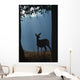 Deer In A Forest Wall Mural