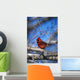 Male Northern Cardinal Bird Wall Mural