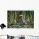 Great Blue Heron Wall Mural