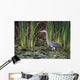 Great Blue Heron Wall Mural