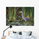 Great Blue Heron Wall Mural