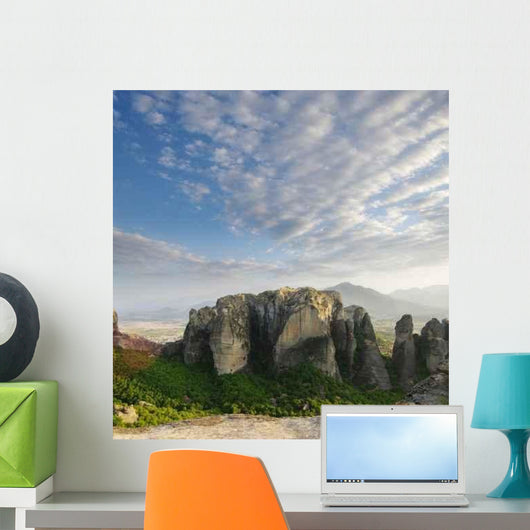 Rock Meteora Dusk Wall Decal Design 2