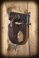 Padlock And Clasp Wall Mural