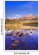 Pyramid Lake, Jasper National Park, Alberta, Canada Wall Mural