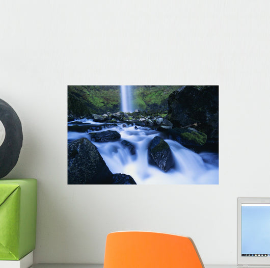 Elowah Falls, Columbia River Gorge, Oregon, Usa Wall Mural