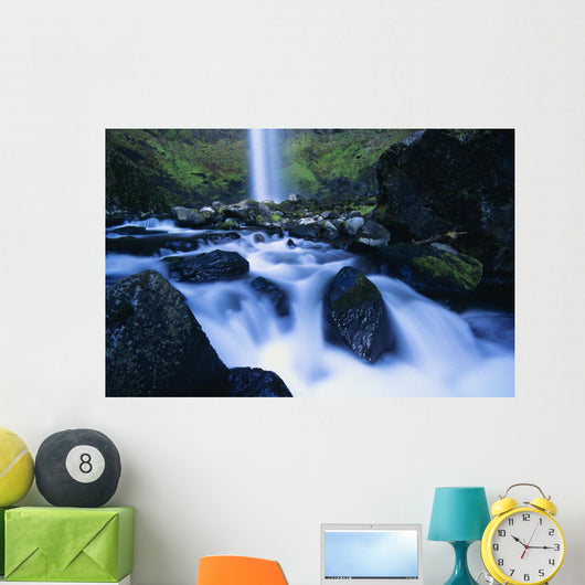 Elowah Falls, Columbia River Gorge, Oregon, Usa Wall Mural