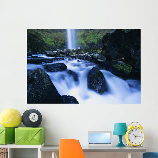 Elowah Falls, Columbia River Gorge, Oregon, Usa Wall Mural