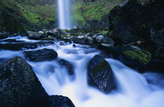 Elowah Falls, Columbia River Gorge, Oregon, Usa Wall Mural