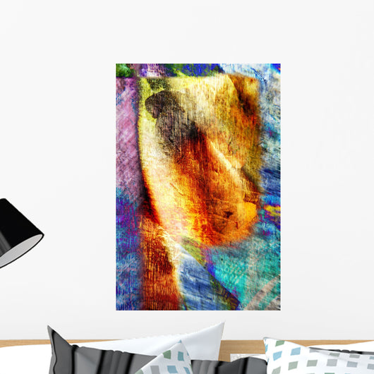 A Computer Generated Background Wall Mural
