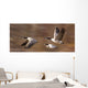 Canada Geese In Flight Wall Mural