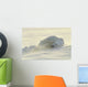 Polar Bears Sleeping At Sunset Wall Mural