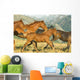 Running Horses Wall Mural