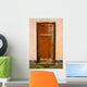 Old Weathered Door Wall Mural