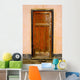 Old Weathered Door Wall Mural