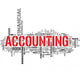 Accounting tag cloud Wall Decal
