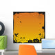 Halloween grunge vector background Wall Mural
