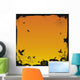 Halloween grunge vector background Wall Mural