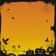 Halloween grunge vector background Wall Mural