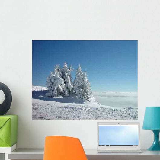 Winter Trees Wall Decal Design 4