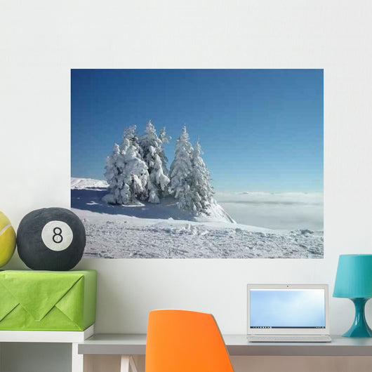 Winter Trees Wall Decal Design 4