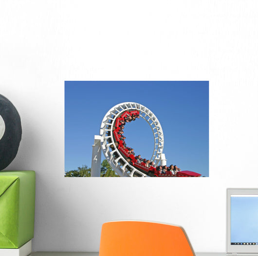 Roller Coaster 4 Wall Mural