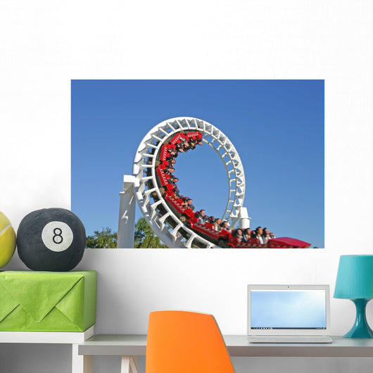 Roller Coaster 4 Wall Mural