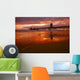 Huntington Beach At Sunset, California, Usa Wall Mural