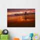 Huntington Beach At Sunset, California, Usa Wall Mural