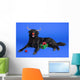 Christmas Dog Wall Mural