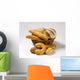 Various Types Bread Wall Mural
