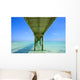 Underneath A Pier Wall Mural
