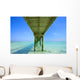 Underneath A Pier Wall Mural