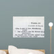 From Bible Lord Is Wall Mural