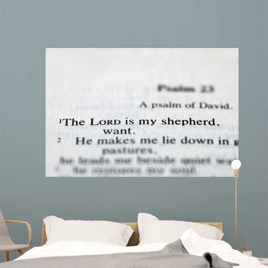 From Bible Lord Is Wall Mural
